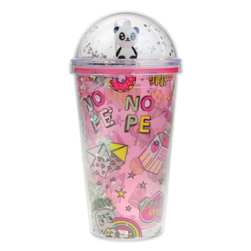 KRD PİPETLİ BARDAK AKRİLİK DESENLİ 1*60