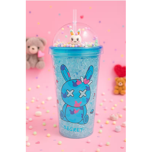 KRD PİPETLİ BARDAK AKRİLİK DESENLİ 1*60