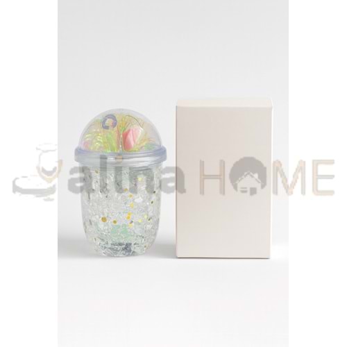 KRD PİPETLİ BARDAK AKRİLİK DESENLİ 1*60