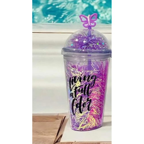 KRD PİPETLİ BARDAK AKRİLİK DESENLİ 1*60