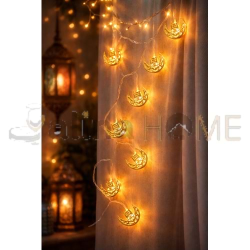 KRD LED LAMBA RAMAZAN CAMİ MODEL METAL 86 CM 1*12