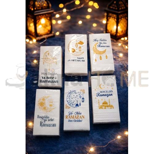 KRD KONUŞAN PEÇETE 25 Lİ RAMAZAN PEÇETESİ 17x9 CM 1*96