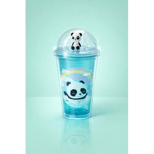 KRD PİPETLİ BARDAK AKRİLİK DESENLİ 1*60