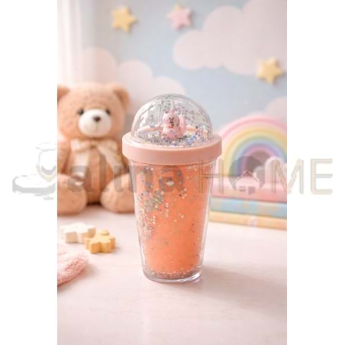 KRD PİPETLİ BARDAK AKRİLİK DESENLİ 1*60