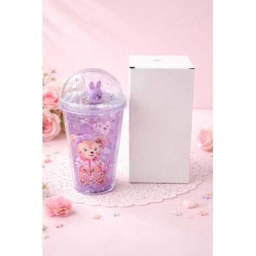 KRD PİPETLİ BARDAK AKRİLİK DESENLİ 1*60