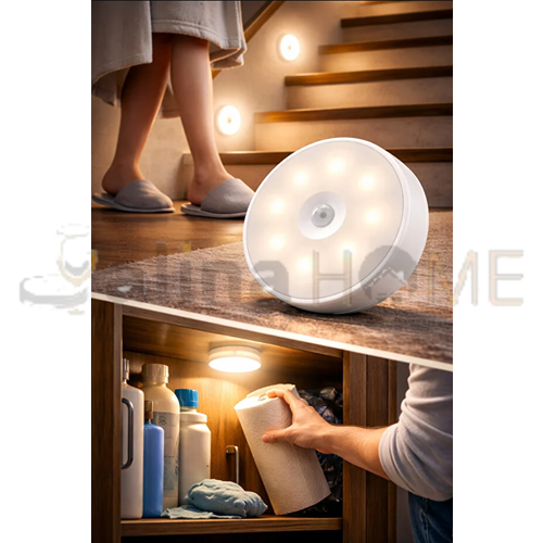 KRD LED LAMBA LOKSA YUVARLAK YAPIŞKANLI VE ŞARJLI 1*200