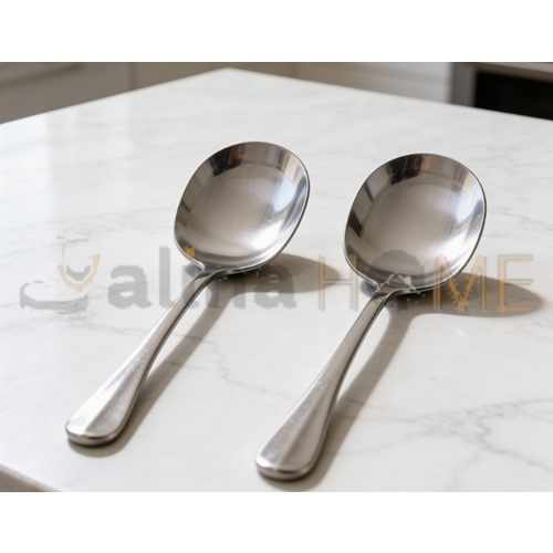 BZD IVORY METAL SERVİS KAŞIĞI 26 CM 1*24