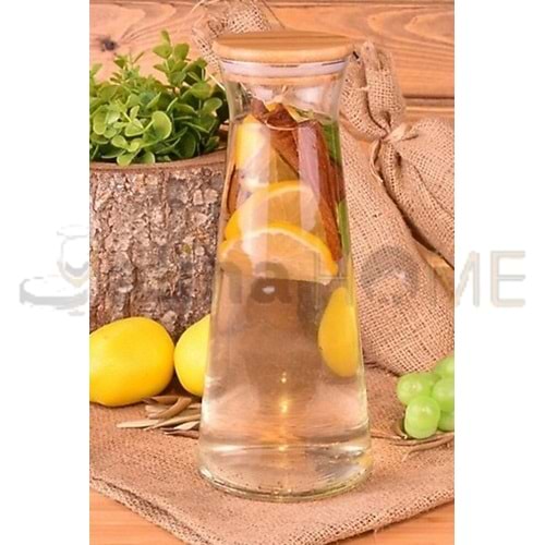 OKS KAVALYE BAMBU KAPAKLI LALE SÜRAHİ 1,2 LT 1*6