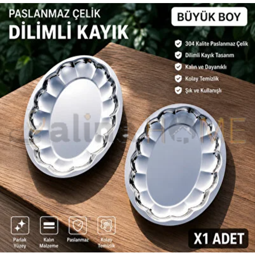 ZEN TEPSİ KAYIK MODEL ÇELİK 4 NO 1*100