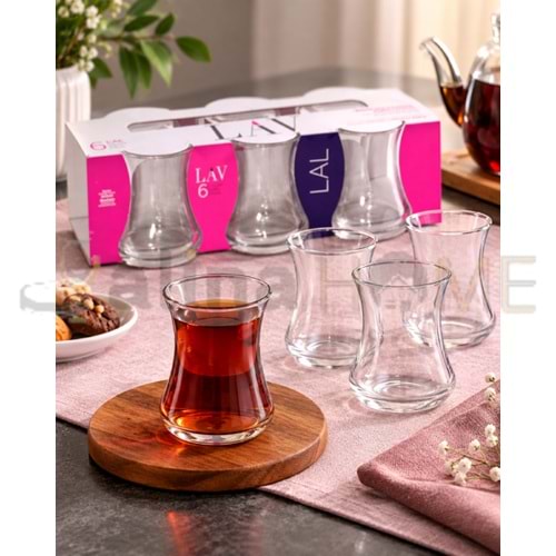 LAV ÇAY BARDAĞI LAL 6 LI 170 CC 1*8