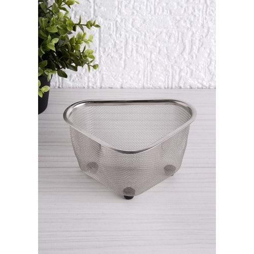 BALSA METAL PASLANMAZ LAVABO ÇÖPLÜĞÜ SÜZGEÇ 1*48