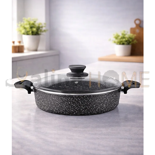 LAVONNİ DİEZ GRANİT BASIK TENCERE EZME BAKALİT KULP 26 CM 1*4