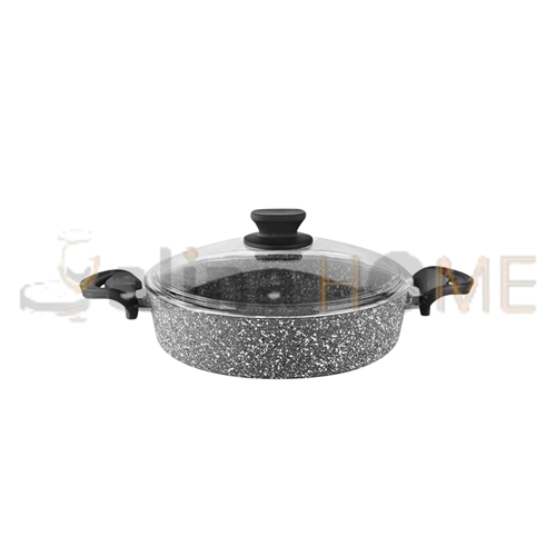 LAVONNİ DİEZ GRANİT BASIK TENCERE EZME BAKALİT GRİ 22 CM 1*4