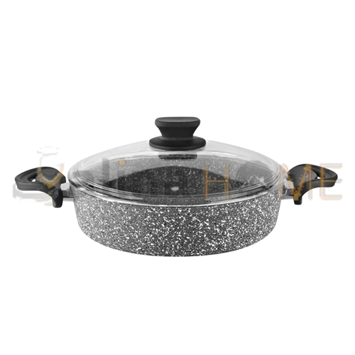 LAVONNİ DİEZ GRANİT BASIK TENCERE EZME BAKALİT GRİ 26 CM 1*4