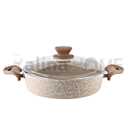 LAVONNİ DİEZ GRANİT BASIK TENCERE EZME BAKALİT KREM 26 CM 1*4
