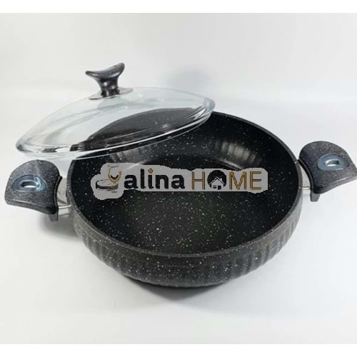 LİNES 26 CM GRANİT BASIK TENCERE 1*1