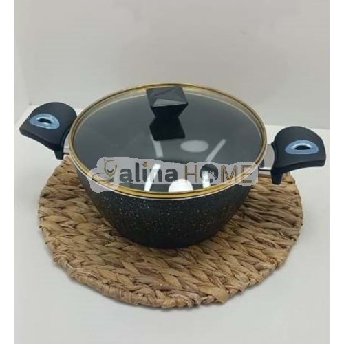 LİNES 24 CM GRANİT DERİN TENCERE 1*1