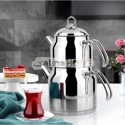 LİNES ÇAYDANLIK DAMLA JUMBO BOY METAL KULP 1*4