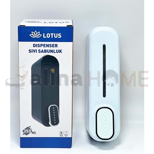 BZD LOTUS DİSPENSER SIVI SABUNLUK 350 ML 1*60