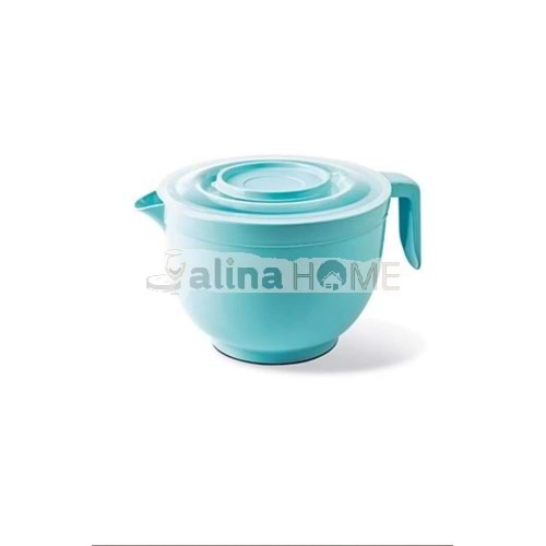 ÜÇSAN MİKSER KABI KAPAKLI VE KULPLU 3 L 1*12