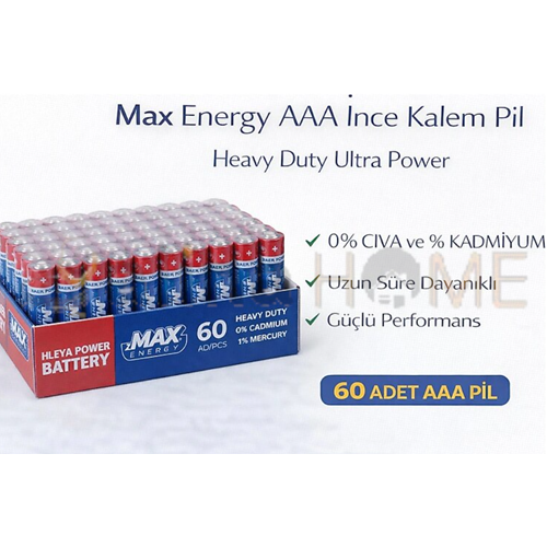 ZMAX İNCE PİL 4 LÜ 1*15