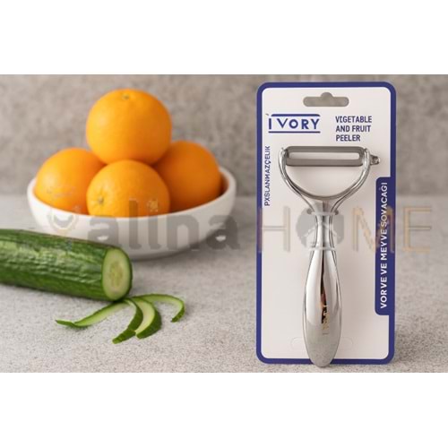 BZD IVORY ÇELİK SEBZE VE MEYVE SOYACAĞI 1*24