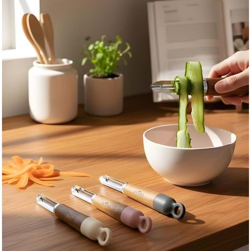 BZD IVORY AKASYA SAPLI YAN SEBZE SOYACAĞI 1*24