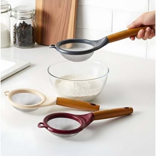 BZD IVORY AKASYA SAPLI TEL SÜZGEÇ 1*24