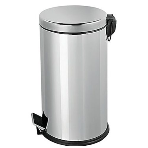 MİKRO ÇÖP KOVASI METAL PEDALLI 16 LT 1*4