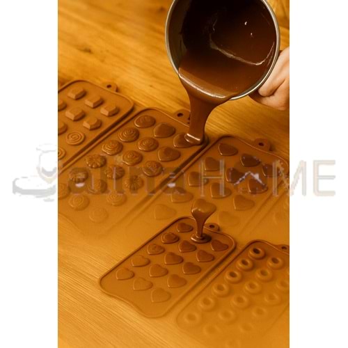 MLN ÇİKOLATA KALIBI SİLİKON 15 Lİ 1*20