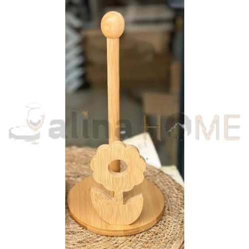 MLN BAMBU KAĞIT HAVLULUK YUVARLAK PAPATYA MODEL 1*60