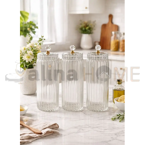 MLN CAM KAVANOZ KRİSTAL KAPAKLI 1500 ML 1*12