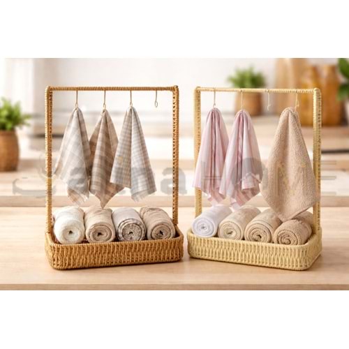 MLN HASIR 2 KATLI ASKILI ORGANİZER KARE 1*24