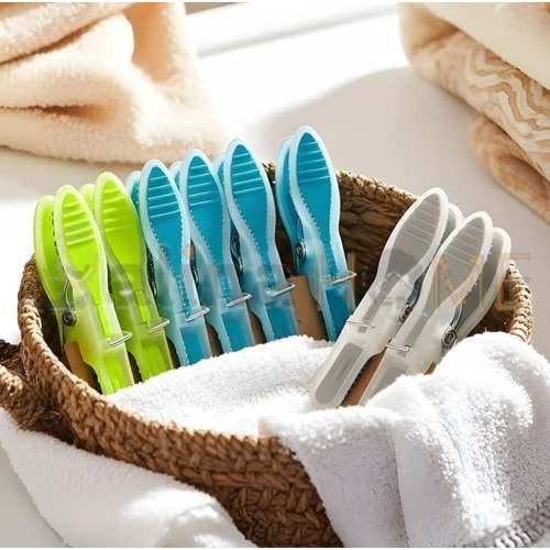 BZD LOTUS SİLİKON MANDAL 12 Lİ 1*144