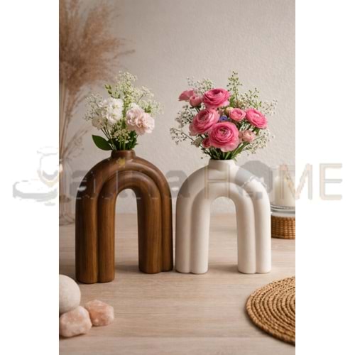 MAPERA SERAMİK BOMBELİ VAZO 24 CM 1*16