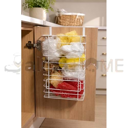 NİL METAL ASKILI POŞETLİK BEYAZ TEL 1*36