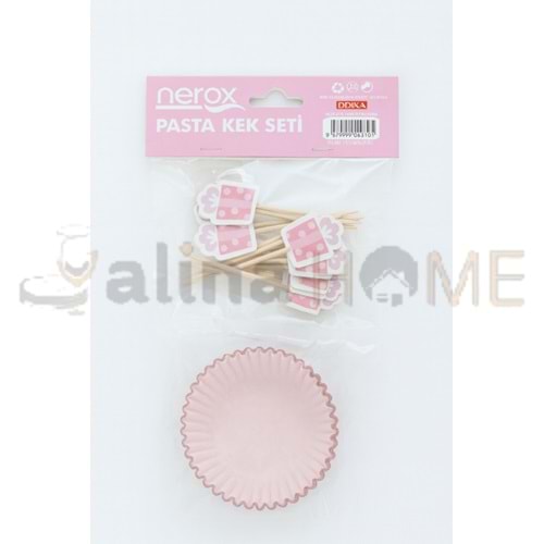 NEROX PASTA KEK SETİ 1*12