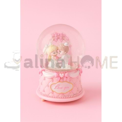 NRX KAR KÜRESİ IŞIKLI VE MÜZİKLİ PİLLİ 13 CM 1*24