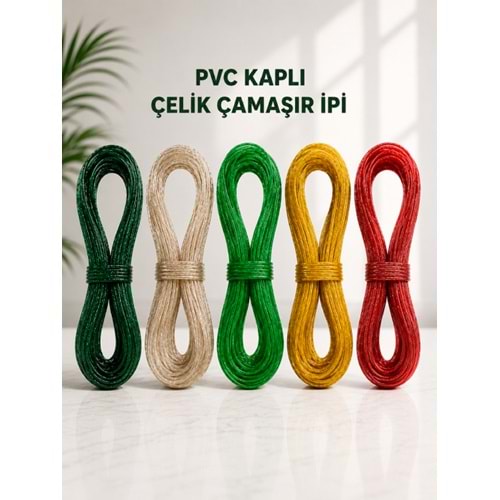 NEROX ÇAMAŞIR İPİ ÇELİK 10 MT 1*12