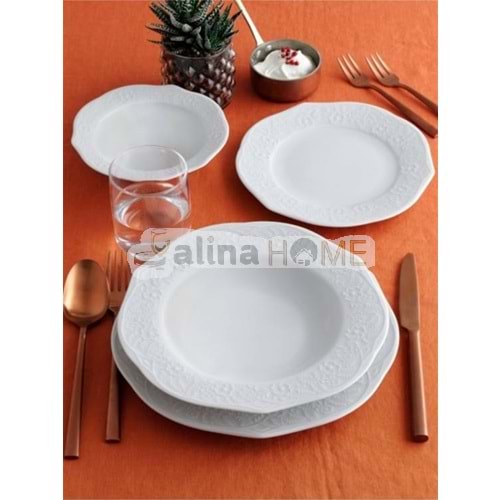 GRANDE OTTOMAN GÜRAL 24 CM ÇUKUR TABAK DKRSZ 1*12