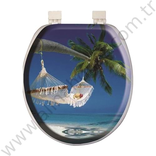 LİNA SOFT KLOZAET KAPAĞI PUF PARADİSE 1*17
