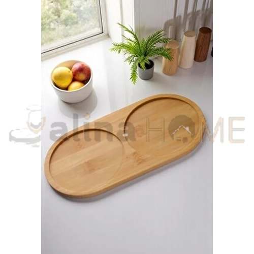 PABLİTO BAMBU 2 Lİ YAĞLIK ALTLIĞI 24 CM 1*144