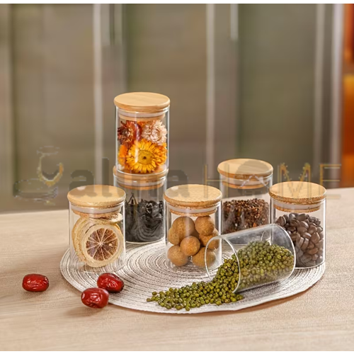 PBT CAM BAHARAT SETİ BAMBU KAPAK 4 LÜ 1*48