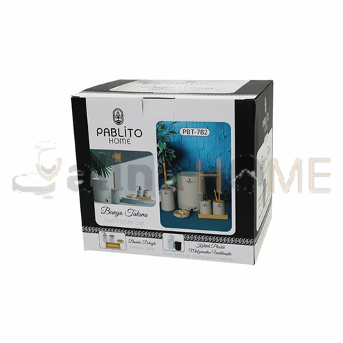 PBT HOME BANYO SETİ YUVARLAK 5 Lİ SET 1*4