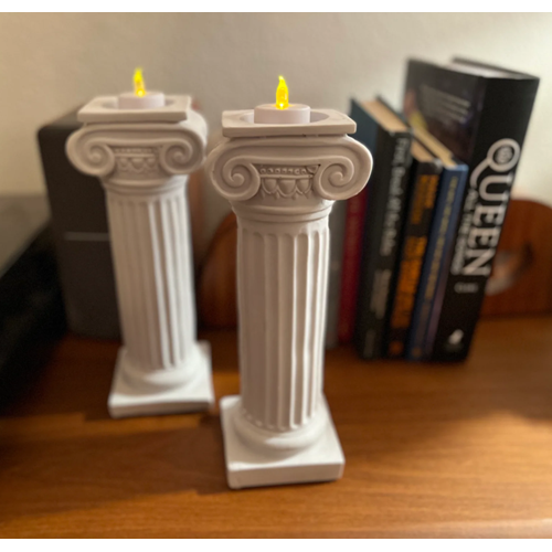 BZD LOTUS MUM DEKORATİF SÜTUN DESEN 1*12