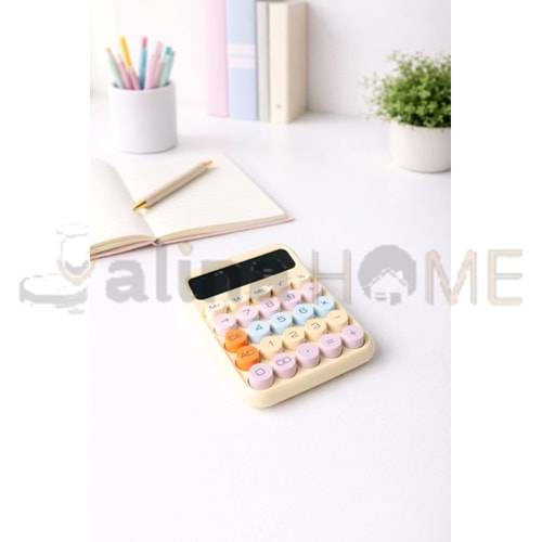 PANGO RENKLİ HESAP MAKİNASI 12 HANELİ 1*24