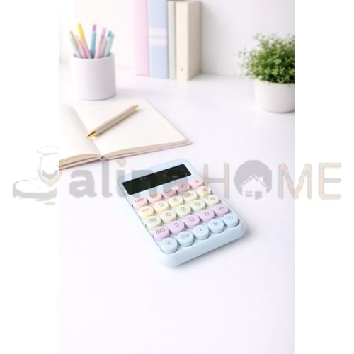 PANGO RENKLİ HESAP MAKİNASI 12 HANELİ 1*24
