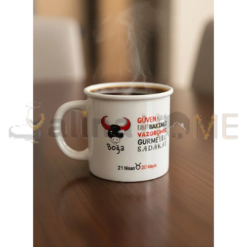 PASHA PORSELEN BURÇ DİZAYNLI KUPA 1*24