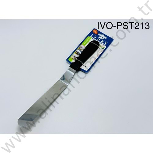 BZD IVORY KEK PASTA SPATULASI EĞİK 20x3 CM 1*48