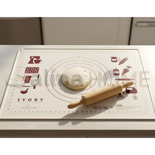 BZD IVORY SİLİKON HAMUR AÇMA MATI 50x70 CM 480 GR 1*50